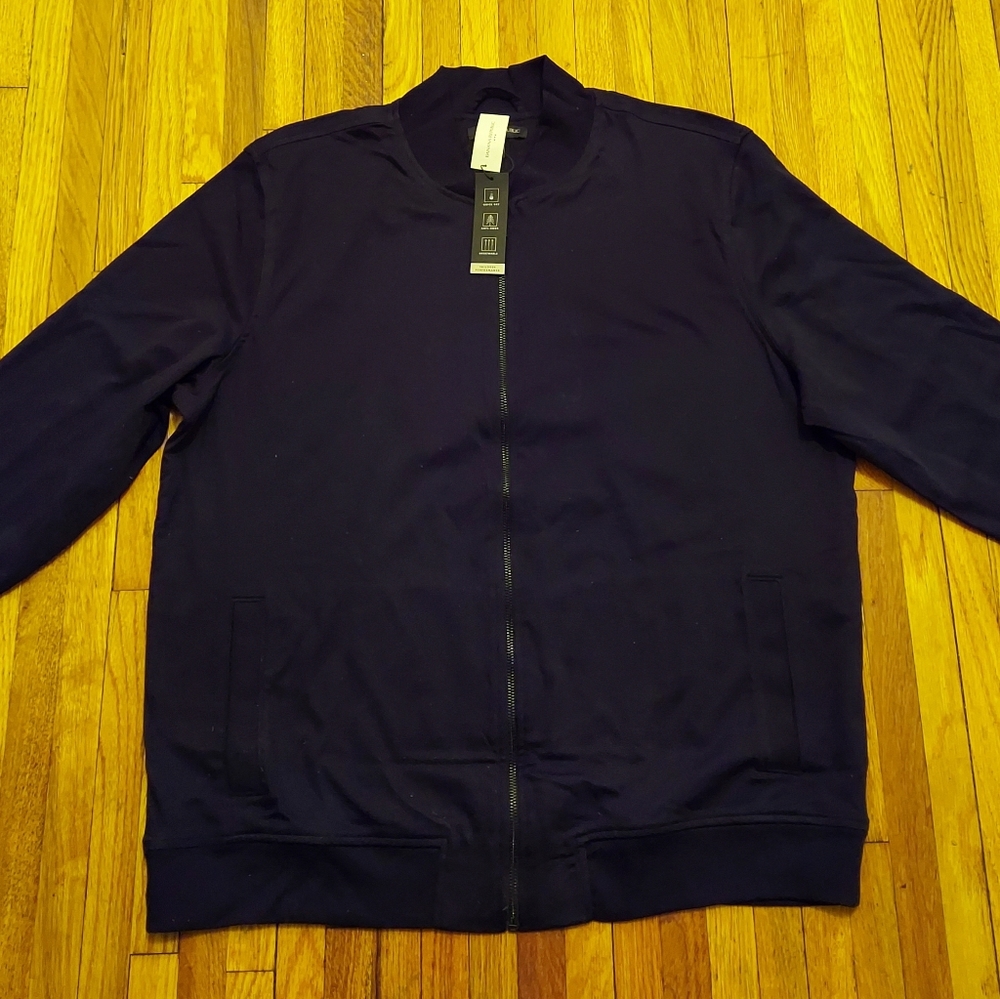 NEW! BANANA REPUBLIC, BOMBER SWEATER/JACKET, Men's XL